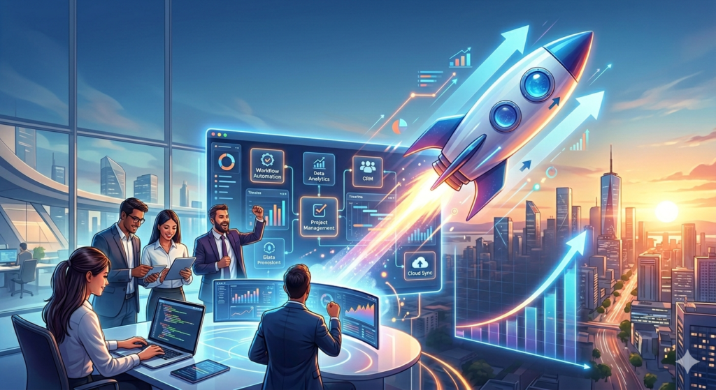 How Custom Software Helps Businesses Scale Faster